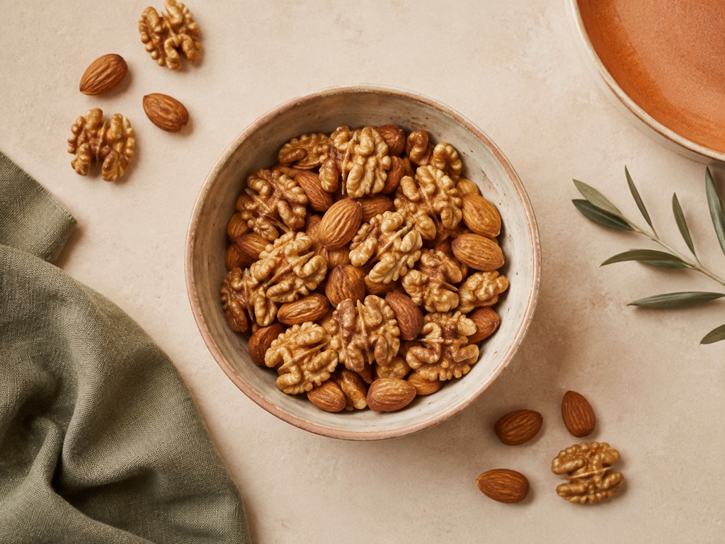 Bowl de nueces y almendras